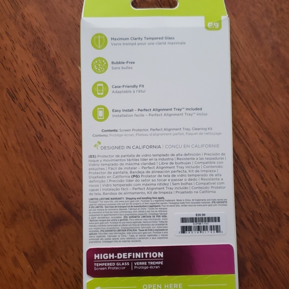 Pure Gear high definition tempered glass screen pr - Picture 3 of 4